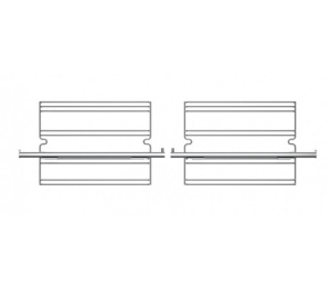 Телескопические направляющие для духового шкафа - 41599011
