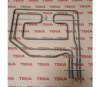 Нагревательный элемент (ТЭН) гриля для духового шкафа - 83340322